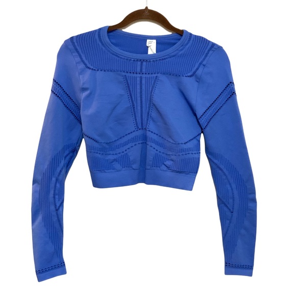 Fabletics Jaymee Mesh Long-Sleeve Top NWT size M - Picture 4 of 8